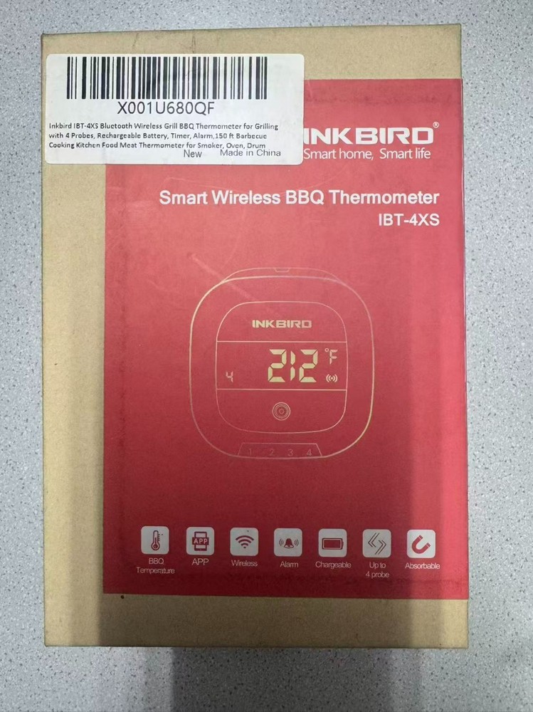 Lot2 —- Inkbird Bluetooth Wireless Grill BBQ Thermometer