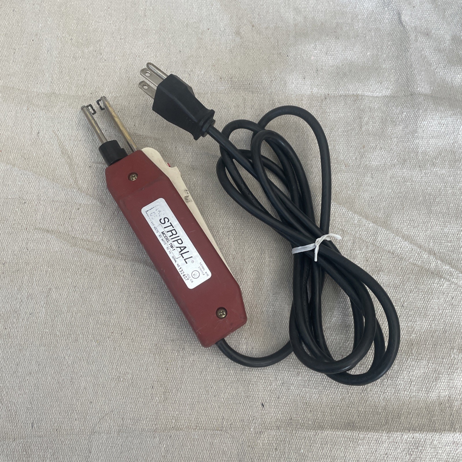 Teledyne Stripall Model TW-1 Thermal Electric Wire Stripper #B5