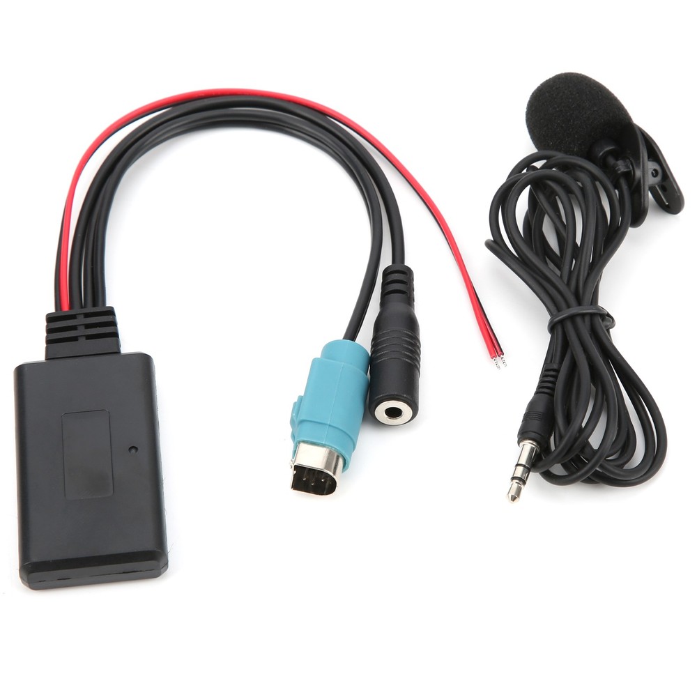 5.0 AUX Cable Adapter With Microphone For KCE‑236B CDA‑9852/E