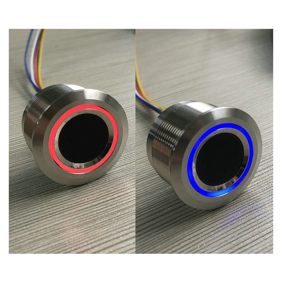 12V Universal Fingerprint Control Board Fingerprint Module LED One Key Start