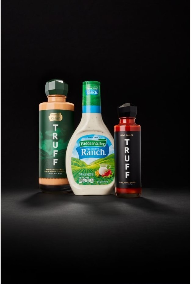 Truff x Hidden Valley Ranch Hot Sauce 18oz Bottle Limited Edition Sealed New!