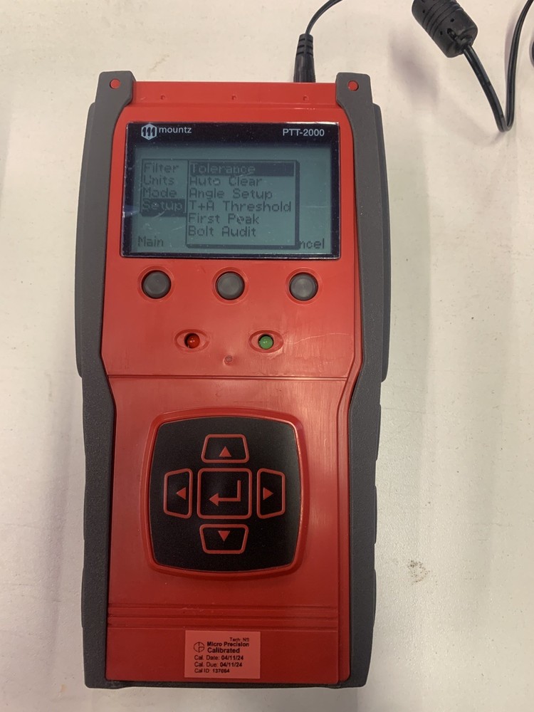 Mountz PTT-2000 Torque And Angle Analyser USED