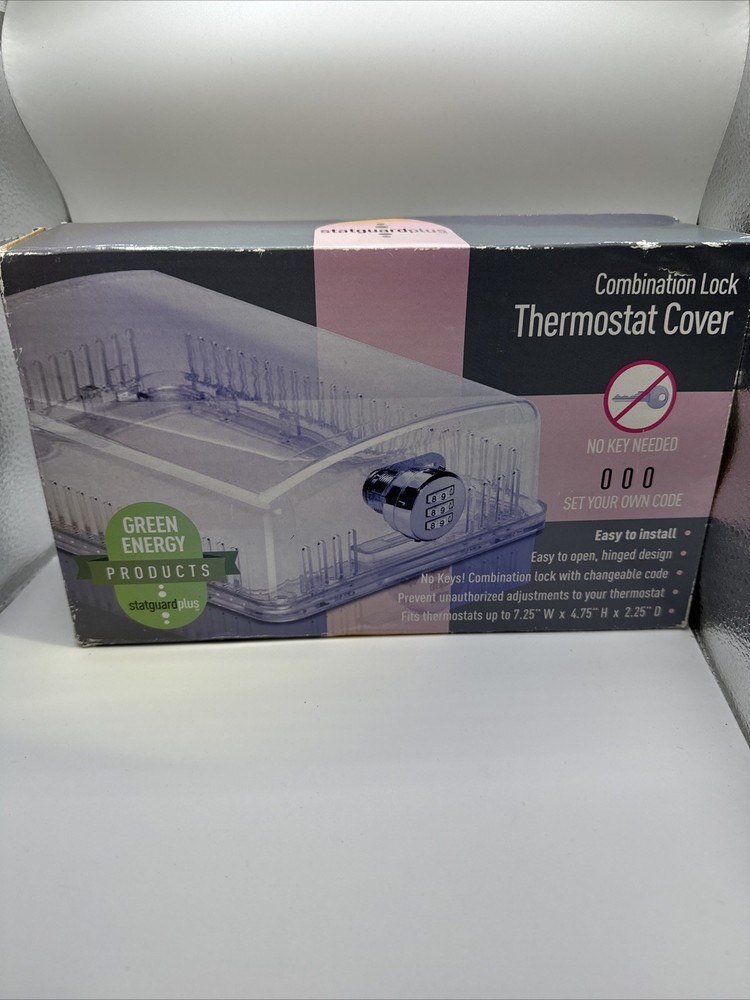 Combination Lock Thermostat Cover StatGuardPlus