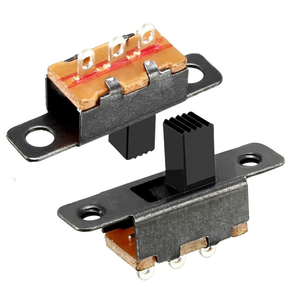 47pcs. 4mm Vertical Slide SPDT Switch 3 Terminal PCB Panel Hitch