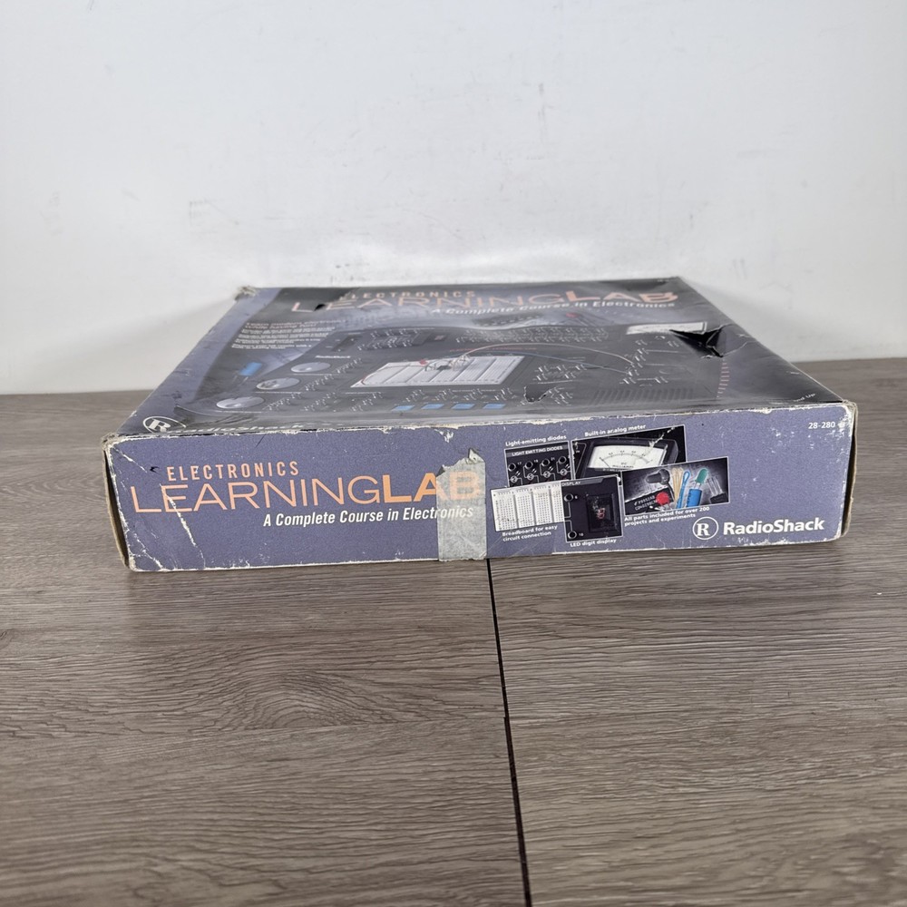 RadioShack Electronics Learning Lab: A Complete Course in Electronics *NIB*