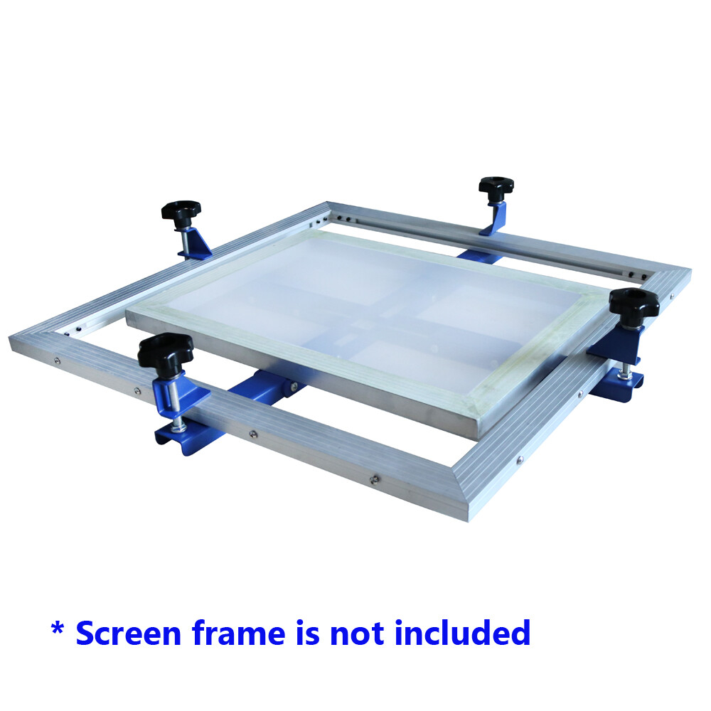24x24" Fast Screen Stretcher Screen Printing Frame Self-stretching Tool Aluminum