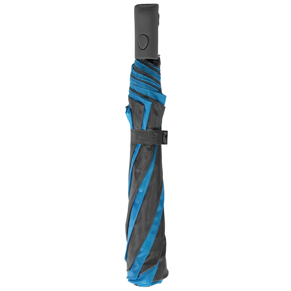 Misty Harbor Automatic Open Folding Rain Umbrella Rainbow