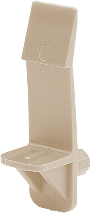 (12 Pack) Locking Shelf Rest For 1/2" Shelving 1/4" Pin