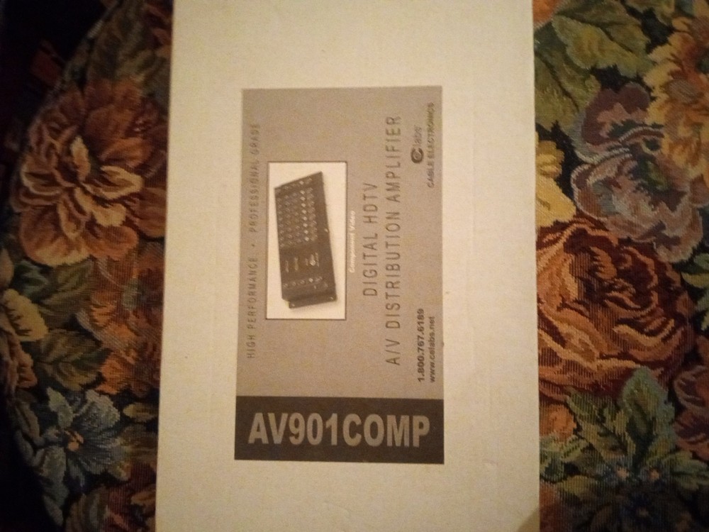 Ce Labs AV901-HD HDTV Component Video-Audio Distributor Amplifier