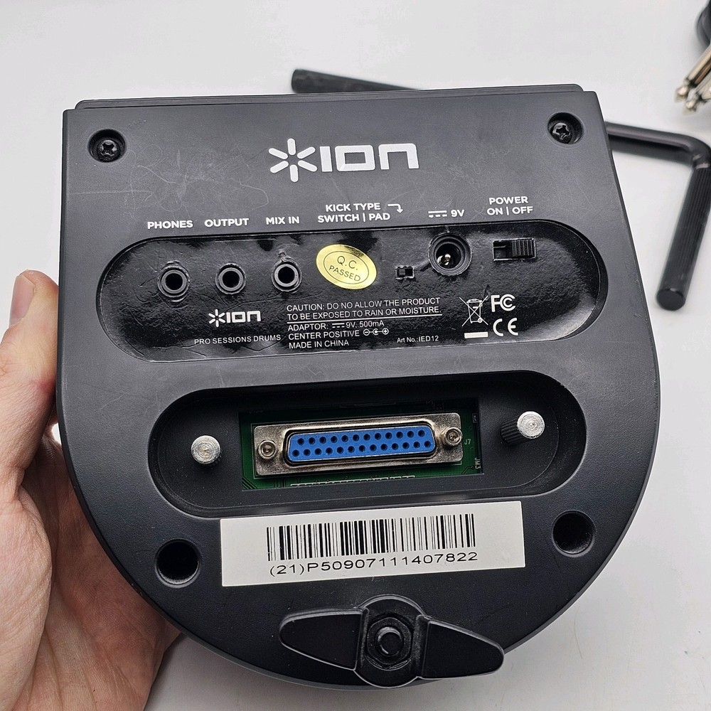 Ion Sound Pro Sessions Drums Control Unit Module Brain + Wiring Harness