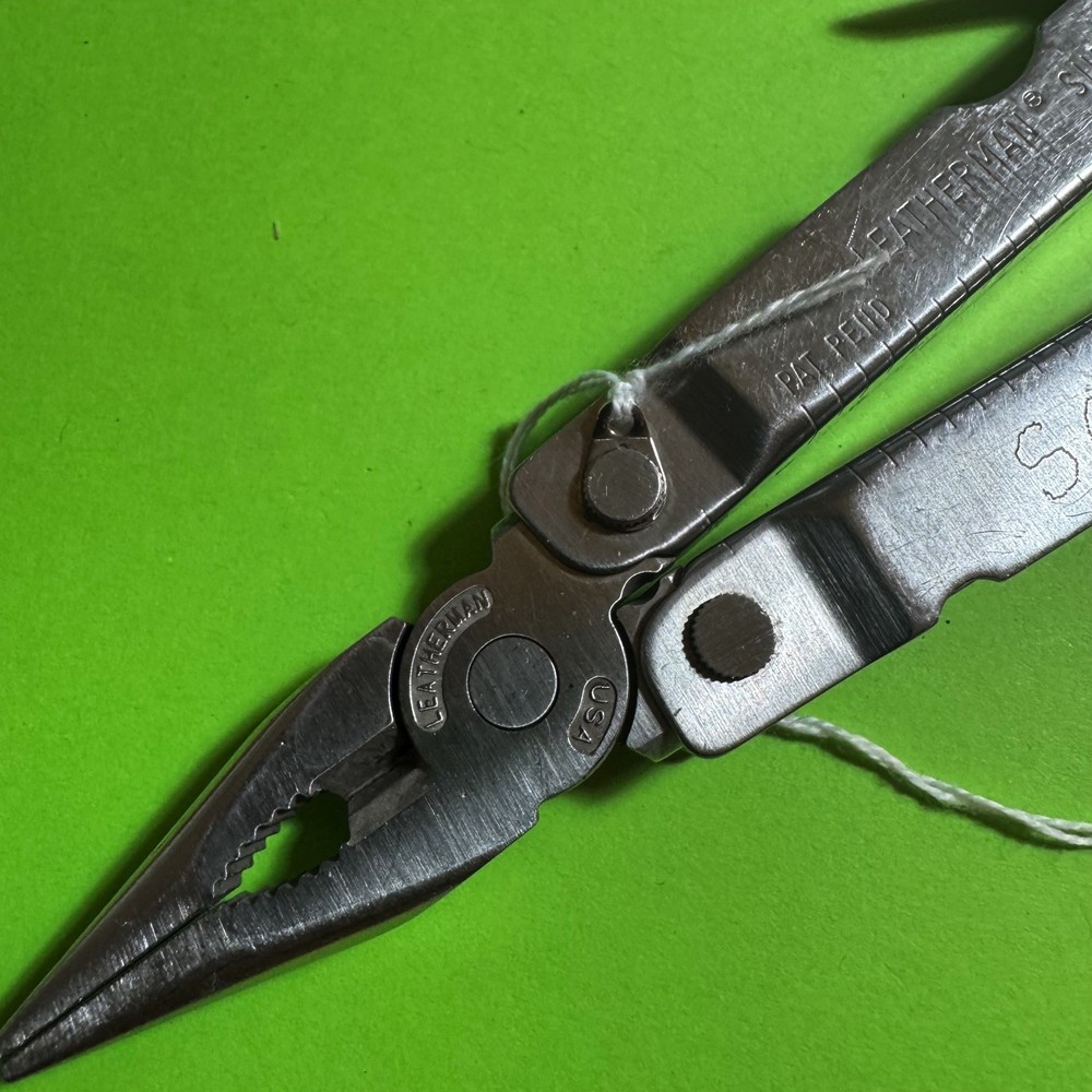Leatherman Super Tool Plier Multi Tool Pocket Knife Stainless EDC #697