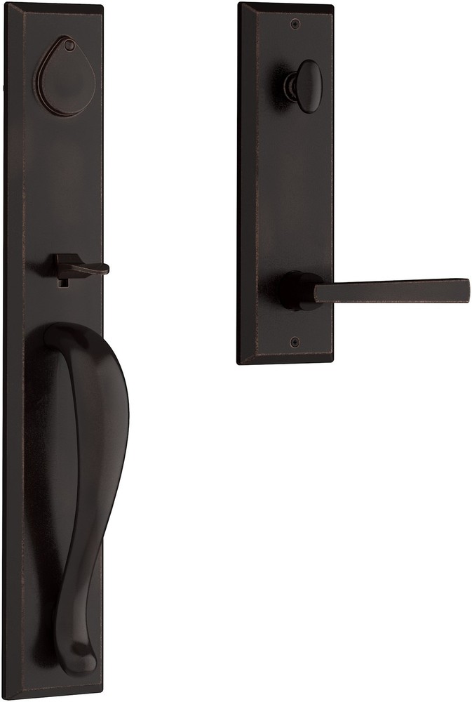 Baldwin EE.LONxTAP.R.SBE Longview Full Plate Single Cylinder - Bronze