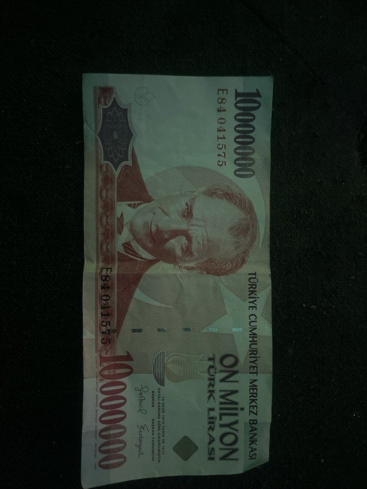 10000000 Turk LirasI