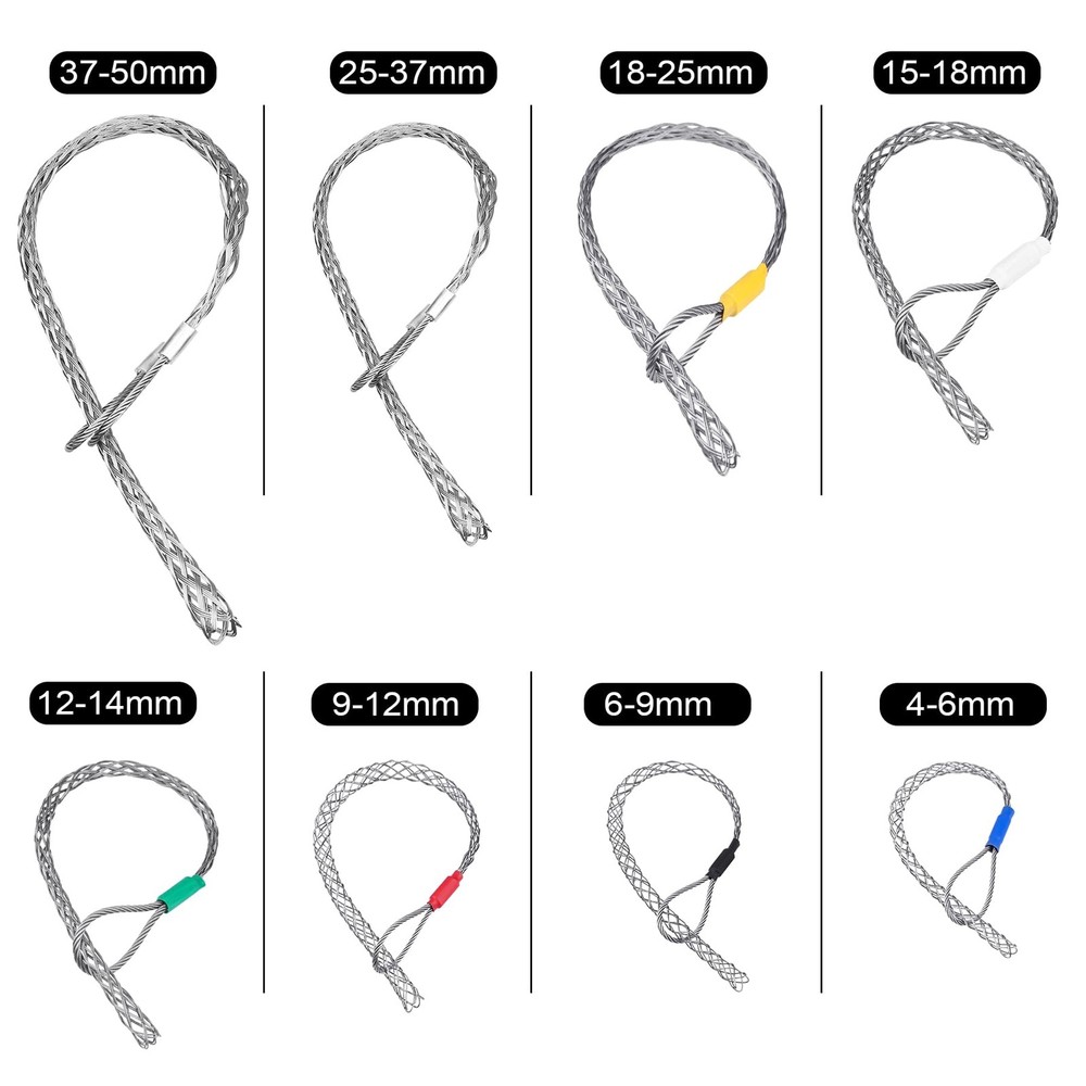 Cable Pulling Sock Grip, Wire Pulling Grip Tools, for Electrical Grips, Light...
