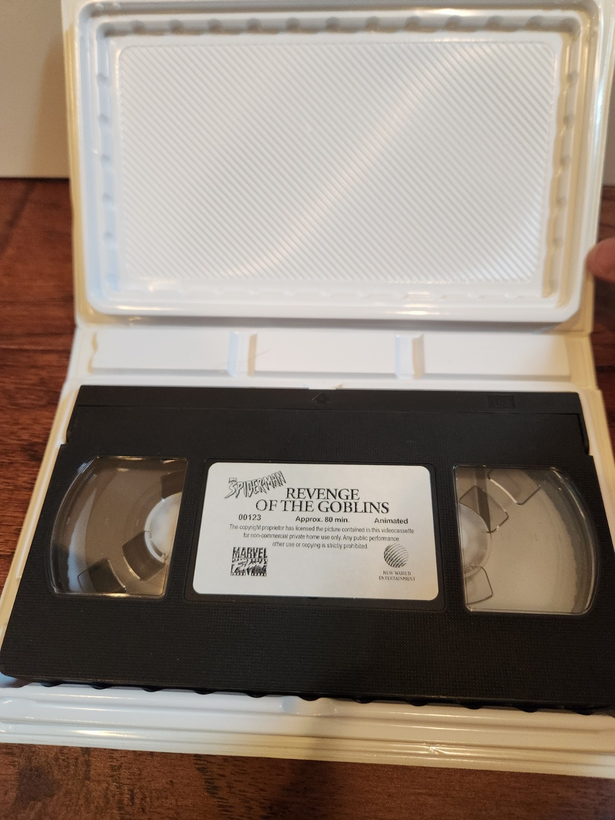 1997 Spider-Man The Animated Series REVENGE OF THE GOBLINS VHS