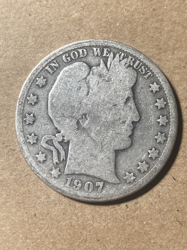 1907 O Barber Half Dollar - As Shown! (#2167)