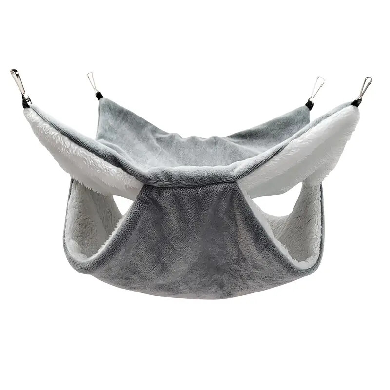 Hamster Hammock Warm Double-layer Clamp Hammock Hanging Squirrel Sleeping Bag