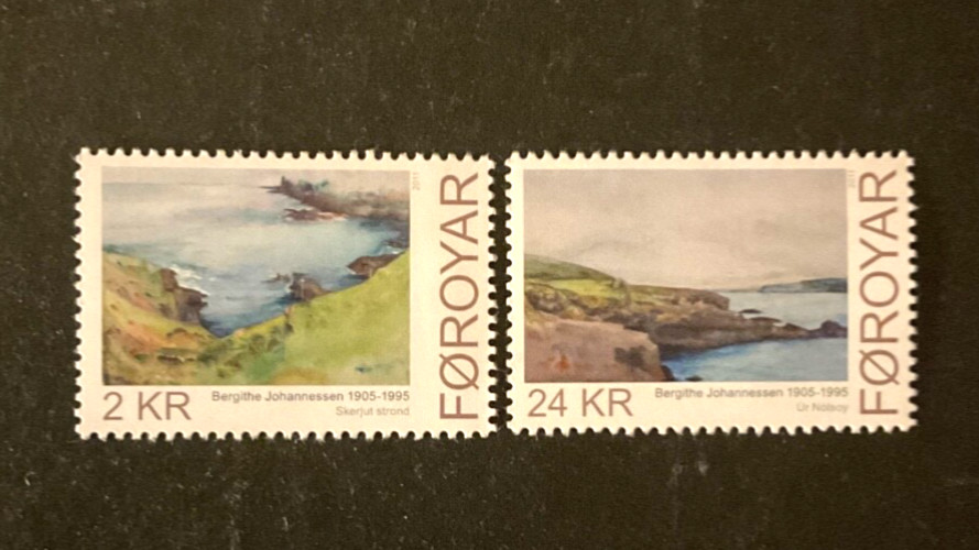 Faroe Islands Scott #556-7 never hinged