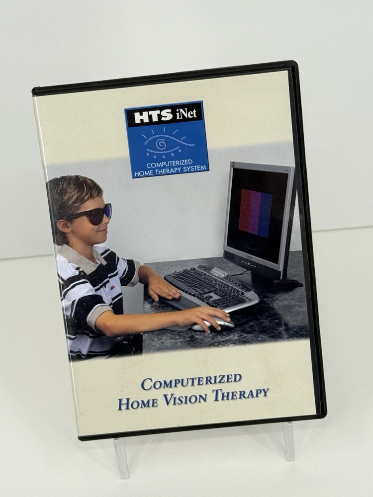 HTS iNet Computerized Home Vision Therapy CD-ROM Eye Strain Exercises
