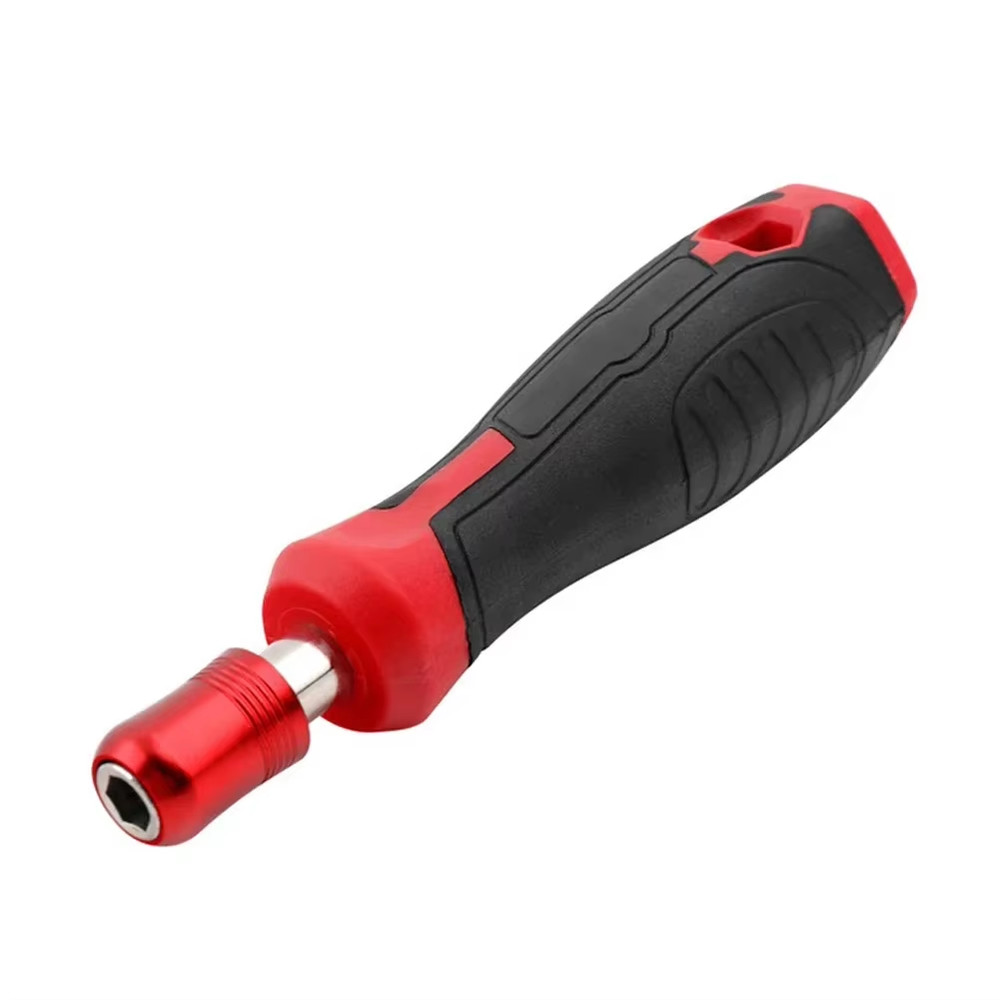 1Pc 1/4'' Hex Screwdriver Handle Magnetic Screw Driver Bits Holder Self-Locking