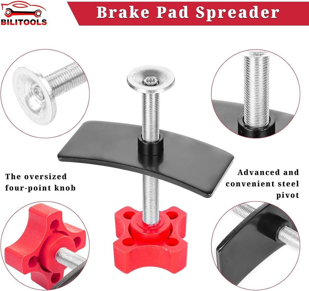 Automotive Brake Pad Spreader Tool Compression Tool for Quick Brake Replacement
