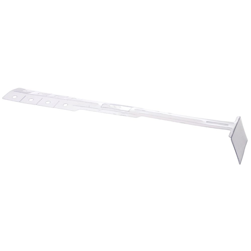 Clear Plastic Peg Board Label Holder for Non-Adhesive Label