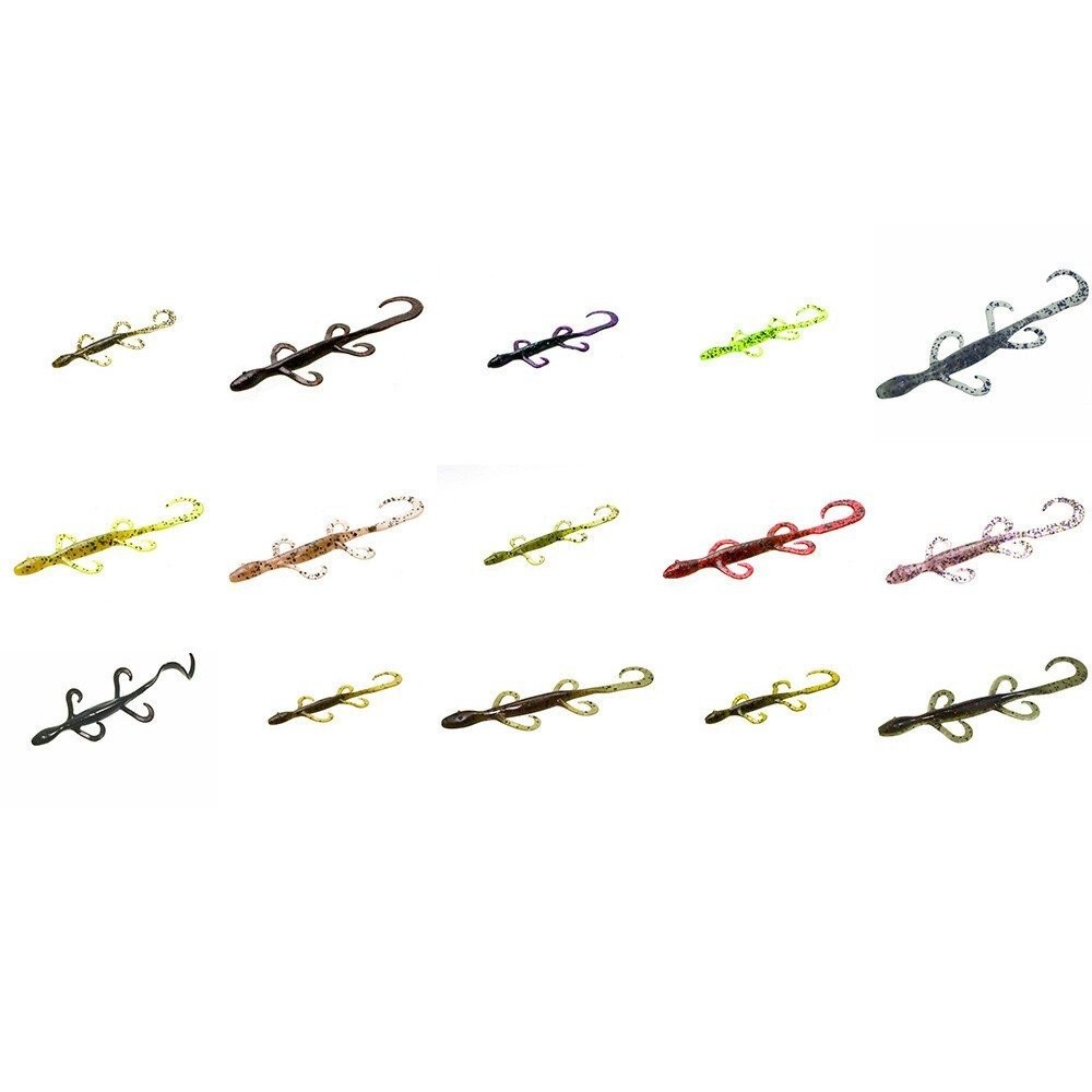 Zoom Mini Lizard Model 005 Soft Plastic Bait 4" 15 Pack