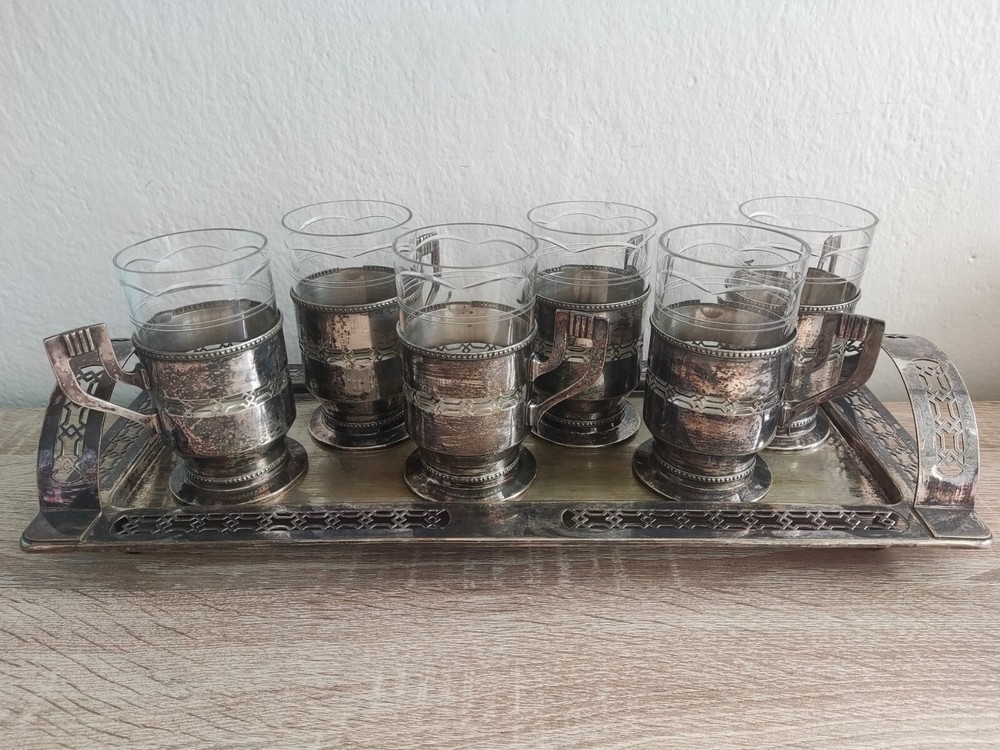 Silver-plated tea set Austro-Hungarian 1870-1910