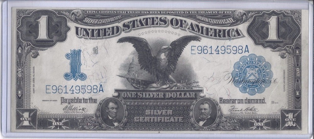 FR. 235 1899 $1 ONE DOLLAR “BLACK EAGLE” SILVER CERTIFICATE NOTE