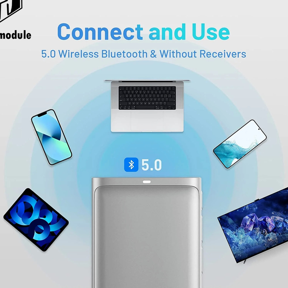 Cheerdots Wireless Air Mouse Presenter Trackpad Laser Pointer Clicker Bluetooth