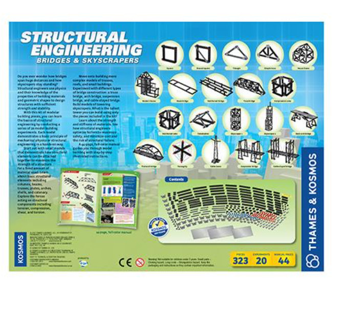 Thames & Kosmos Structual Engineering: Bridges & Skyscrapers