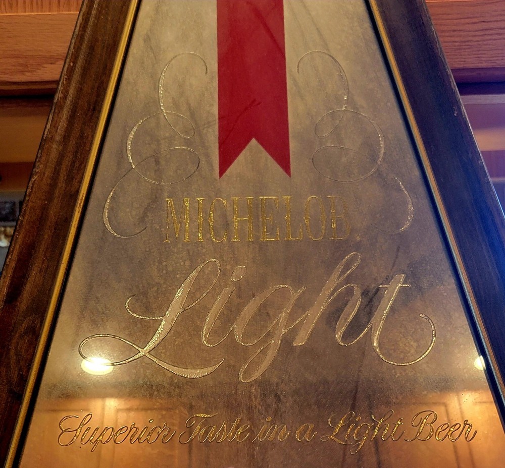Michelob Light Mirror