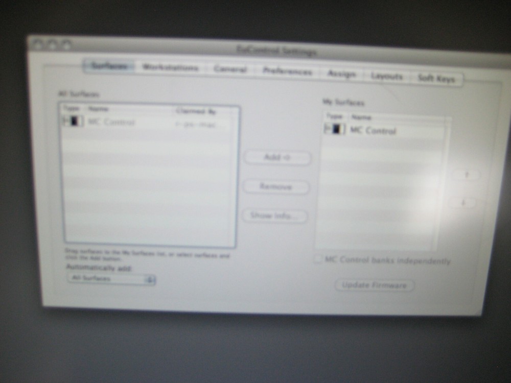 Avid / Euphonix MC Control Editing / Sound , Video Controller /Eucon/Pro-Tools