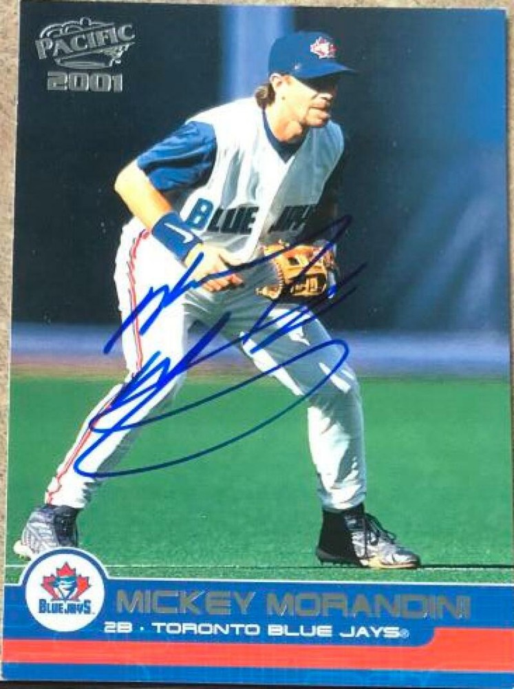 Mickey Morandini Autographed 2001 Pacific #447