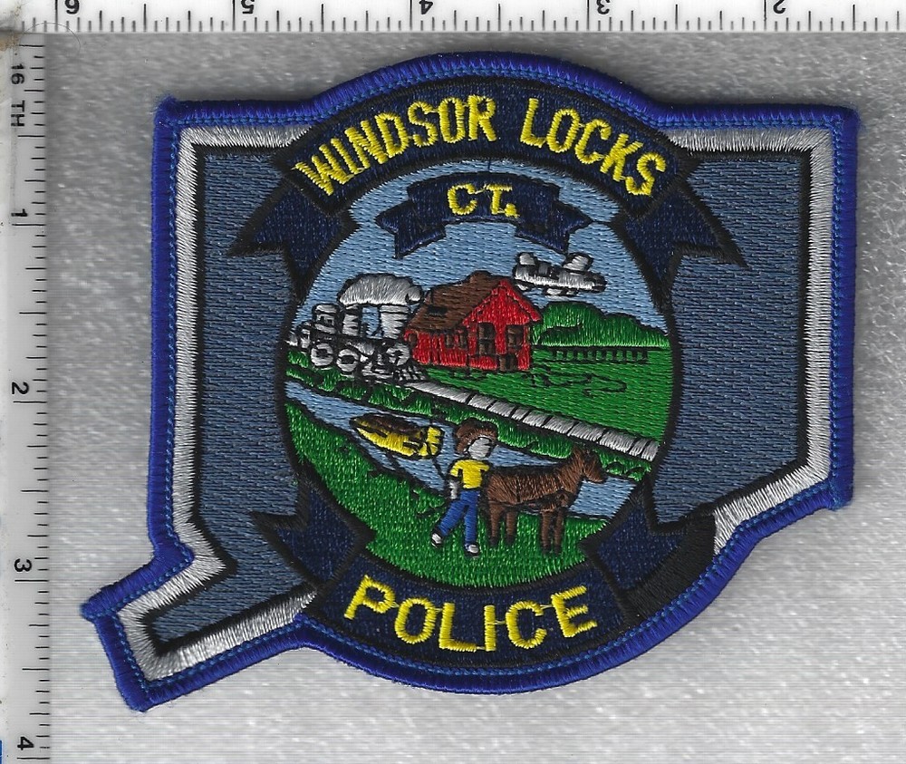 Windsor Locks Police  (Connecticut)  Shoulder Patch