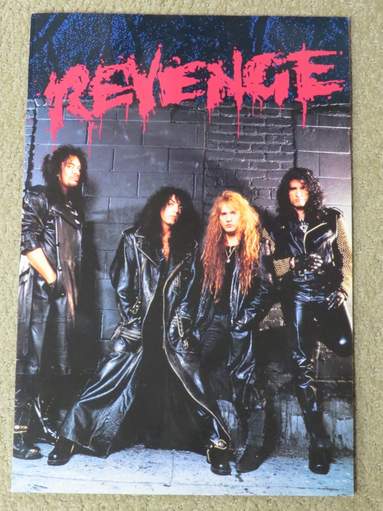 KISS REVENGE TOURBOOK 1992