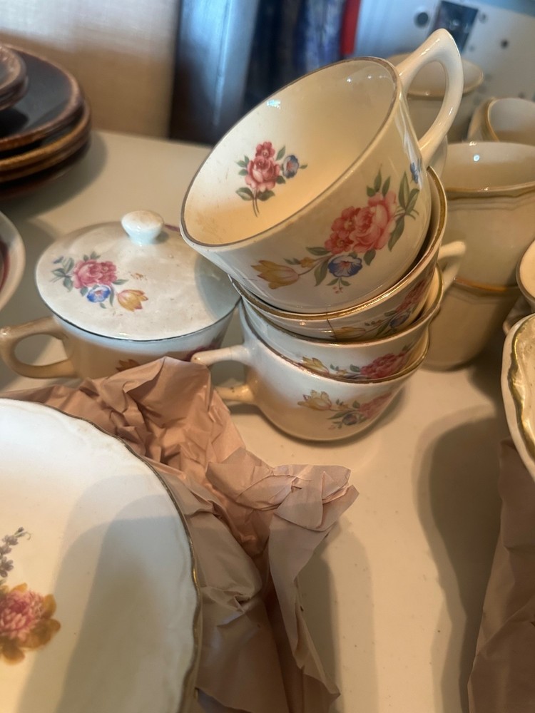 vintage dishes sets dinnerware