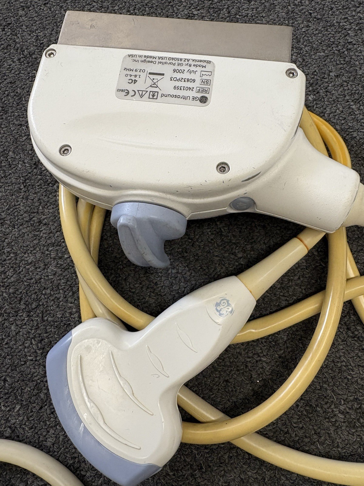 GE 2401359 4C Convex Array Ultrasound Transducer Probe (1 Unit)