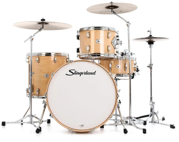 Slingerland Studio King 3-piece Shell Pack - Ventura Sand Lacquer