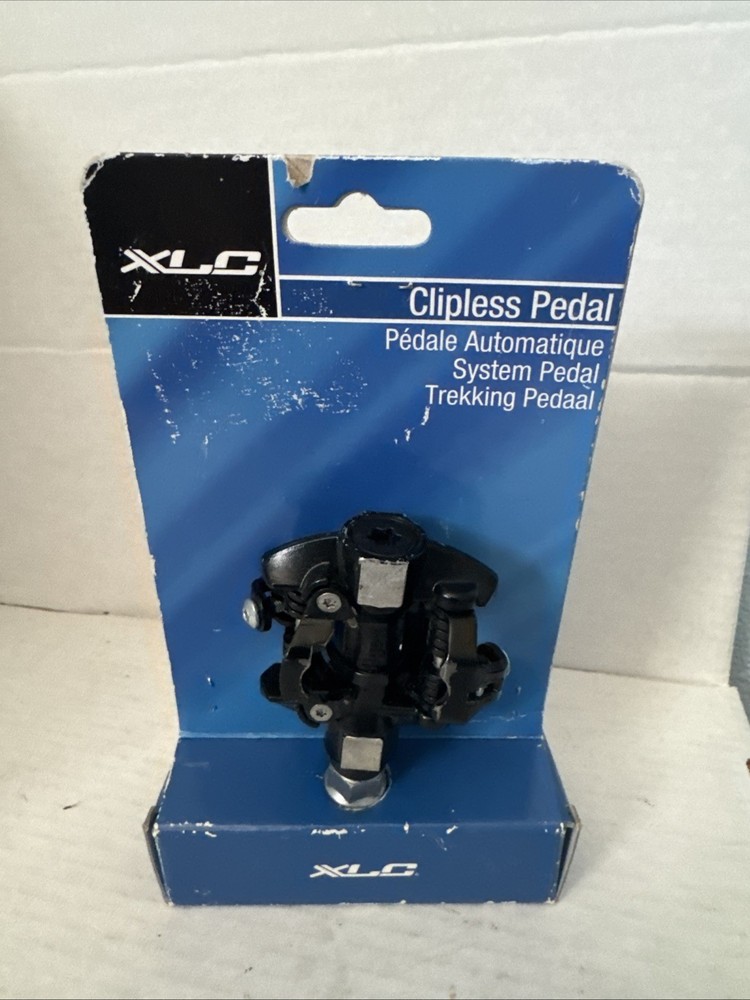 XLC Clipless Pedal 2-Pack Black New In Package