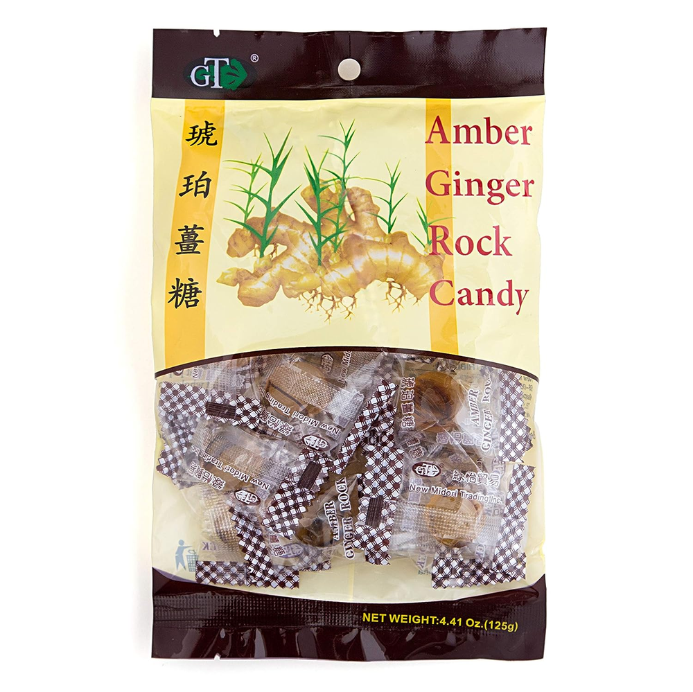 Amber Ginger Rock Candy