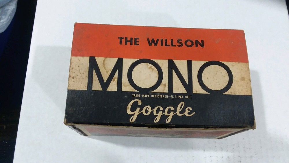 Willson Mono Goggle Empty Box Vintage Box Only Reading, PA