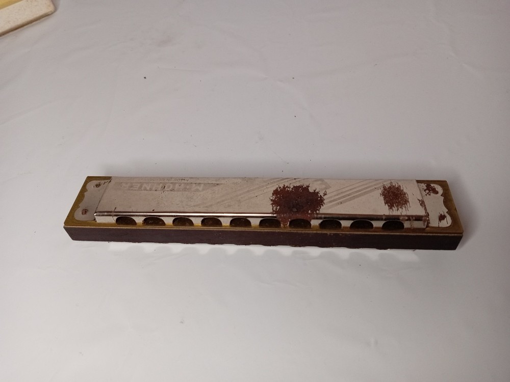 Vintage Echo M. Hohner Harmonica Key G