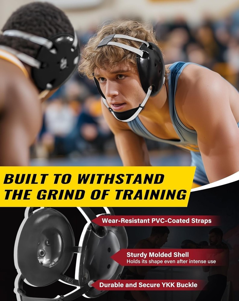Communication-Friendly Wrestling Headgear