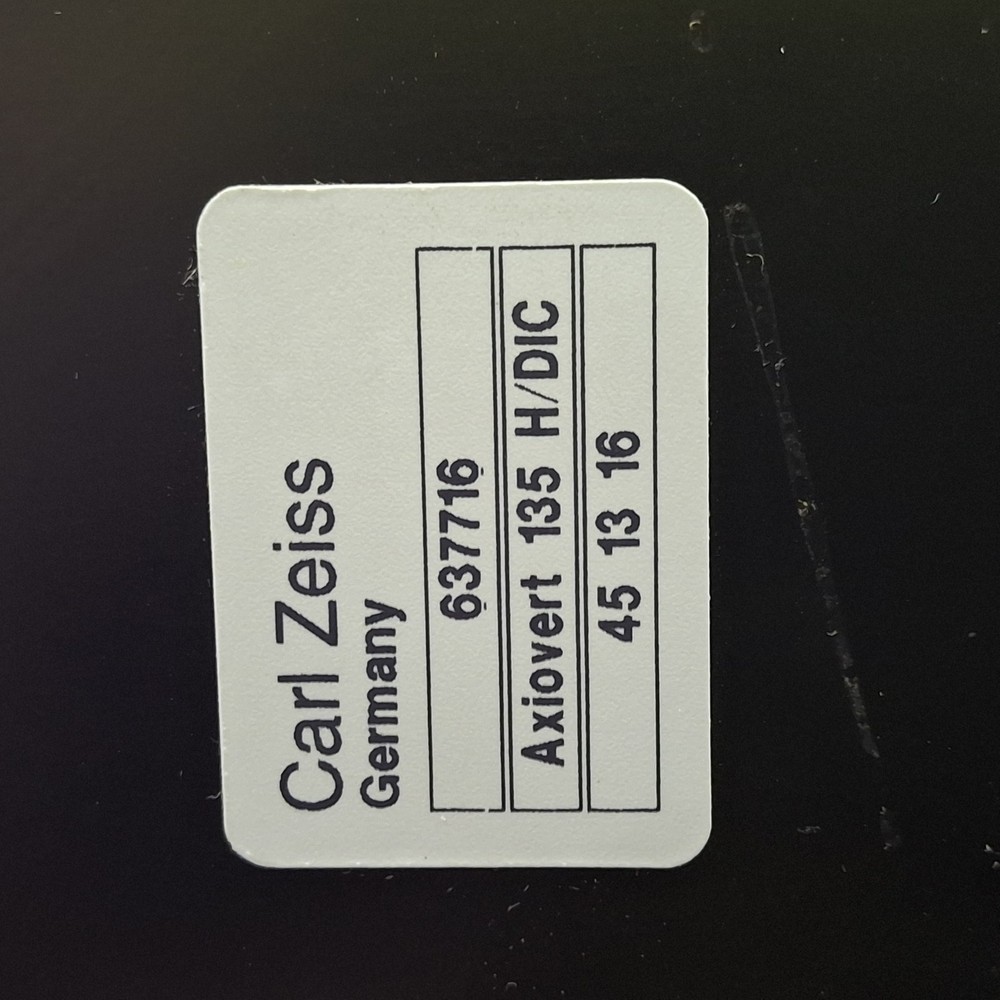 Carl Zeiss Axiovert 135 Microscope