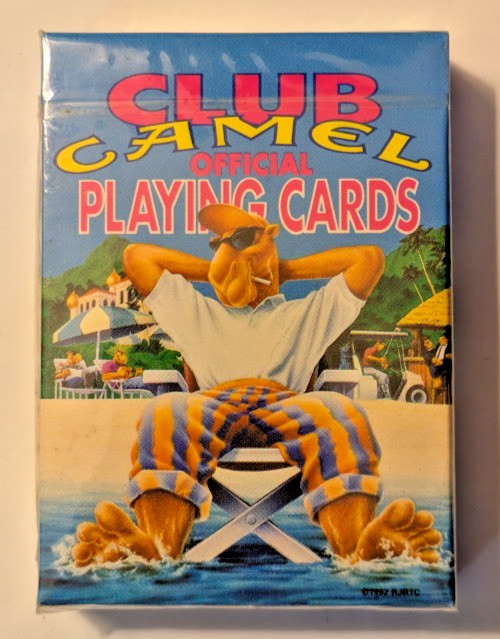 Vintage CAMEL Cigarettes Club Official Playing Cards Joe 1992 SEALED NEW