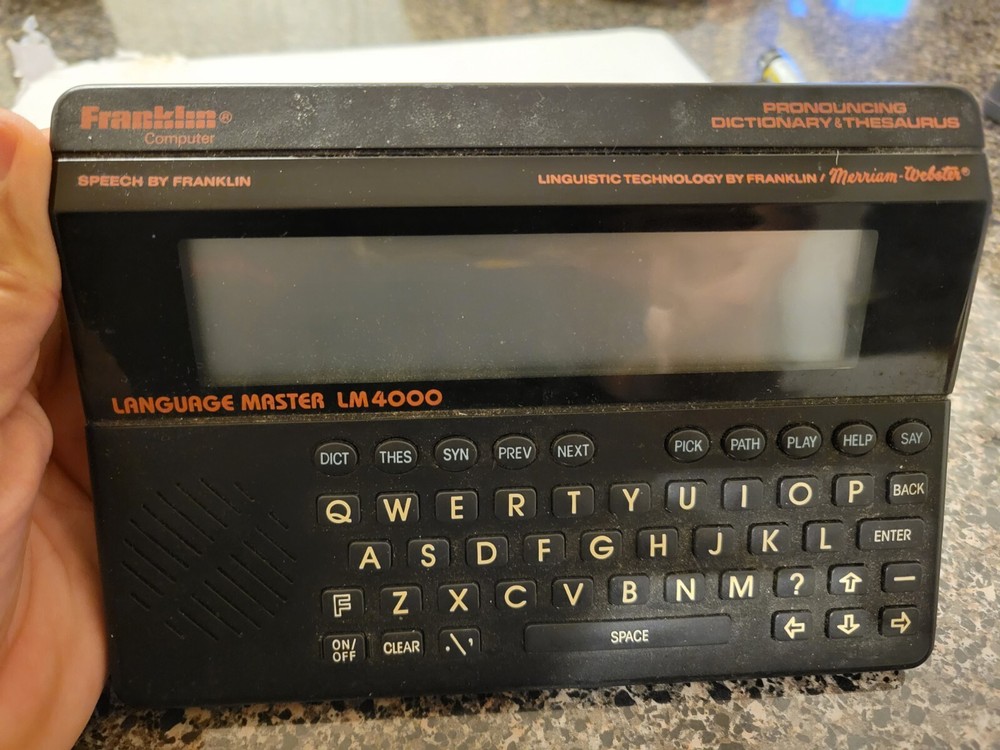 Franklin Computer Language Master Lm4000