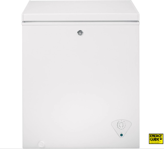 GE® 5.0 Cu. Ft. Manual Defrost Chest Freezer