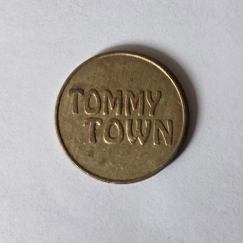 Tommy Town Arcade Game Token 22mm