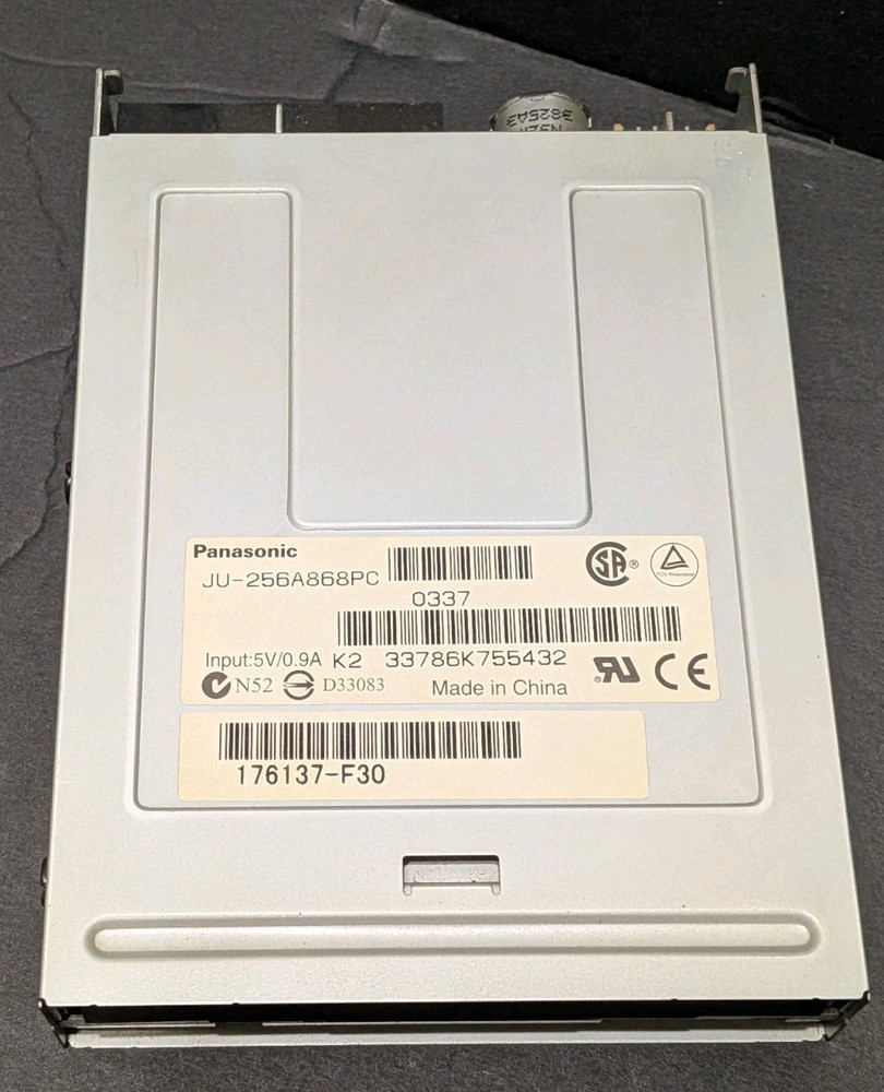Untested Panasonic PC Floppy Disk Drive JU-256A868PC